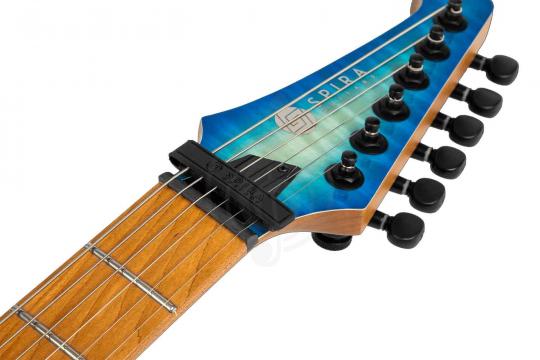 Электрогитара Superstrat SPIRA S-500 QAB - Электрогитара 6 струн - фото 3