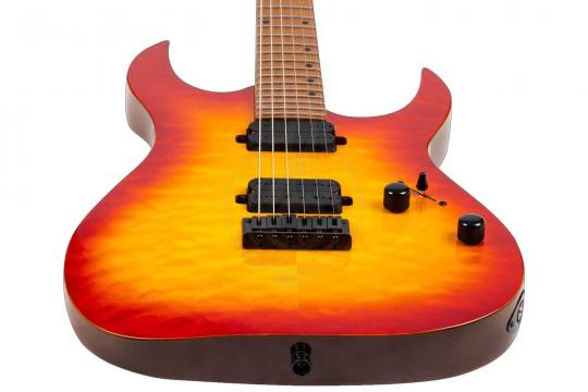 Электрогитара Superstrat SPIRA S-500 QFB - Электрогитара 6 струн - фото 5