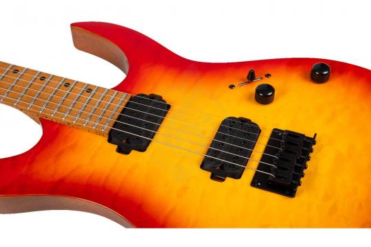 Электрогитара Superstrat SPIRA S-500 QFB - Электрогитара 6 струн - фото 6