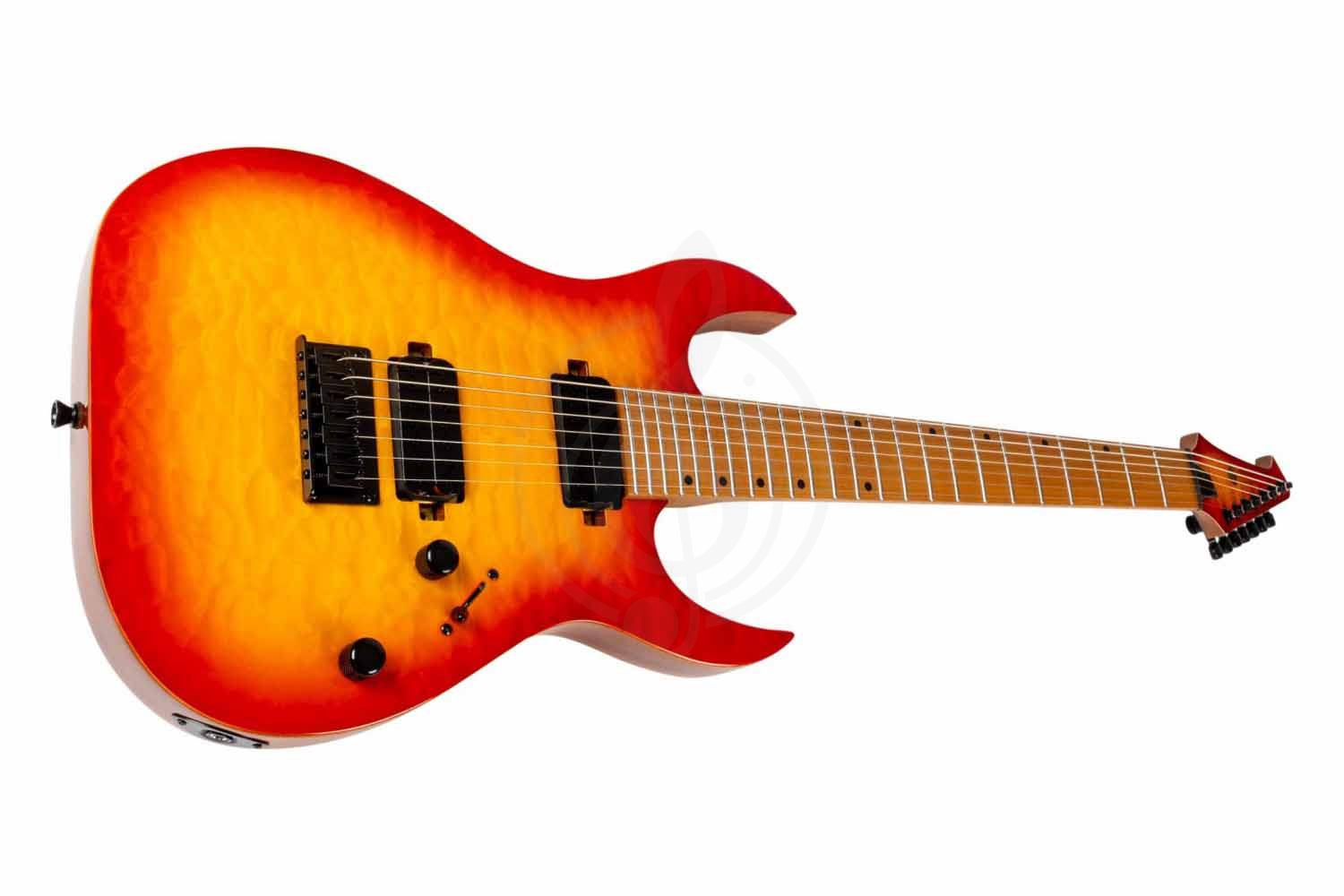 Электрогитара Superstrat Spira S-507 QFB - Электрогитара 7 струн - фото 7